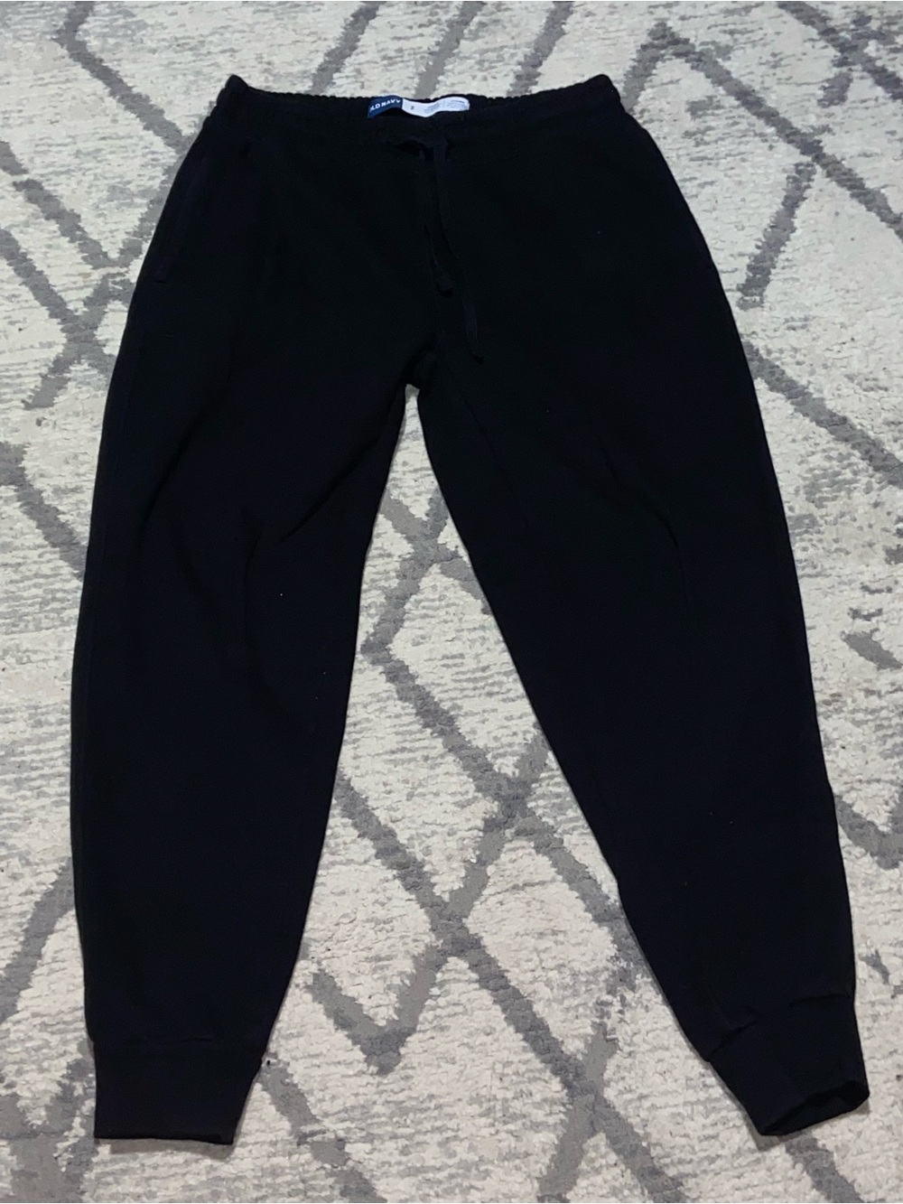 Old Navy Black Men's Jogger Sweatpants